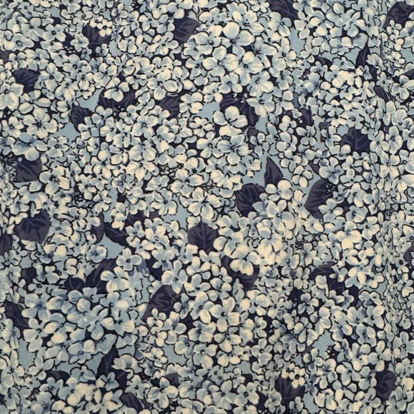 Tuckernuck Sleeveless Royal Shirt Dress Blue Hydrangea Size Medium - Picture 7 of 7